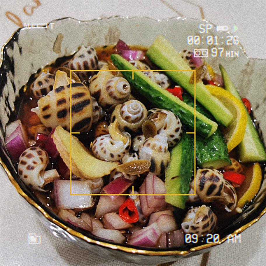 巨清新鲜美！吃一次就上瘾的泰式凉拌花螺