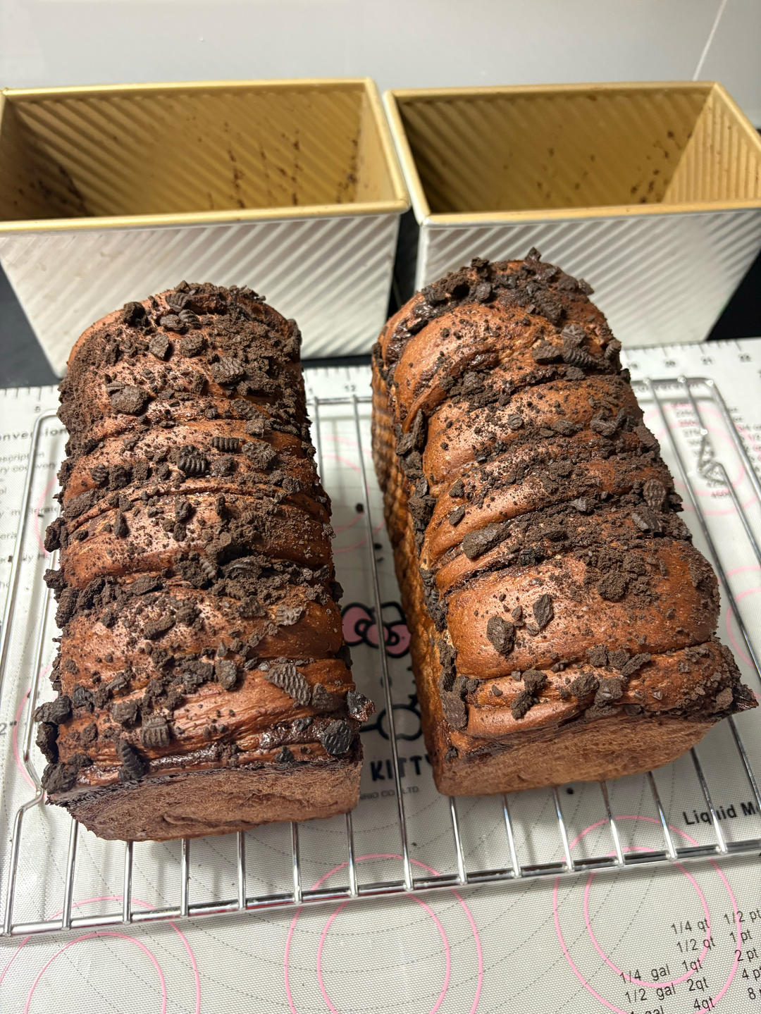 巧克力雪山吐司