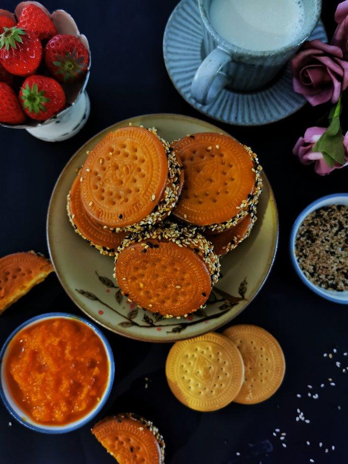 外酥里糯的南瓜饼