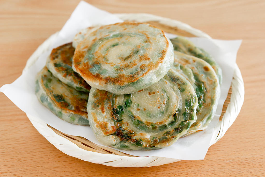 软香韭菜大饼