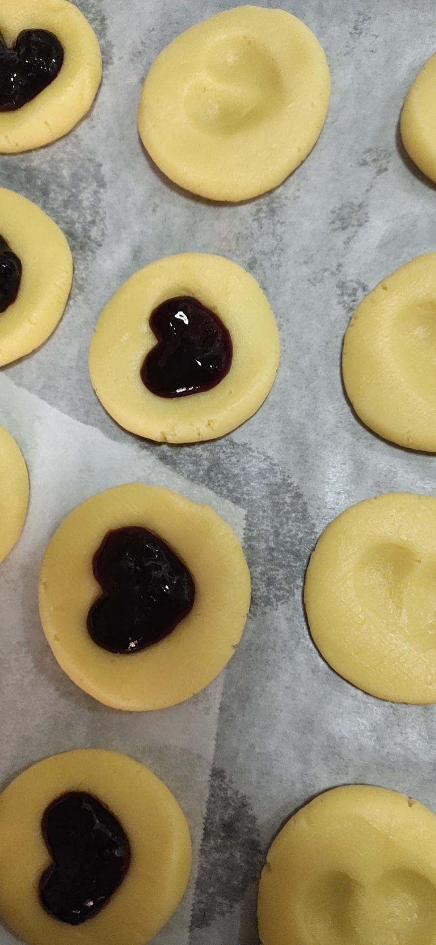 心形果酱曲奇【宝宝辅食】