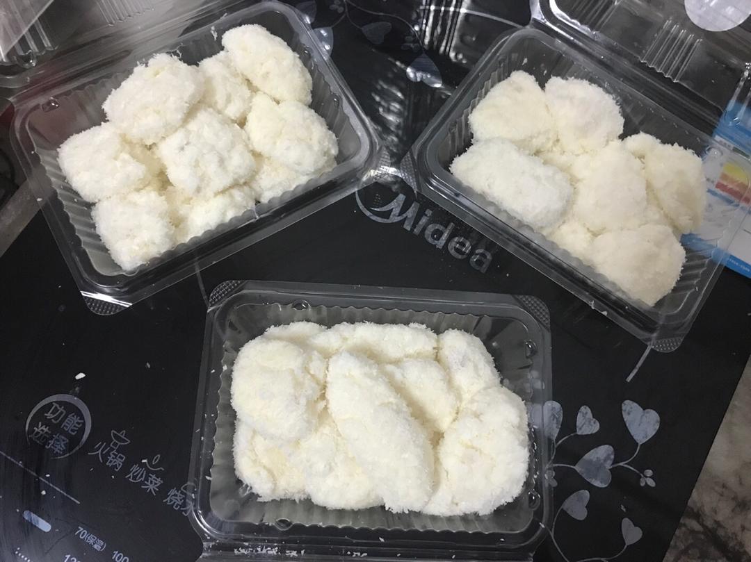 椰丝奶豆腐