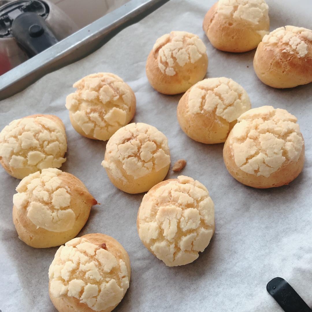 十分美味的酥皮泡芙