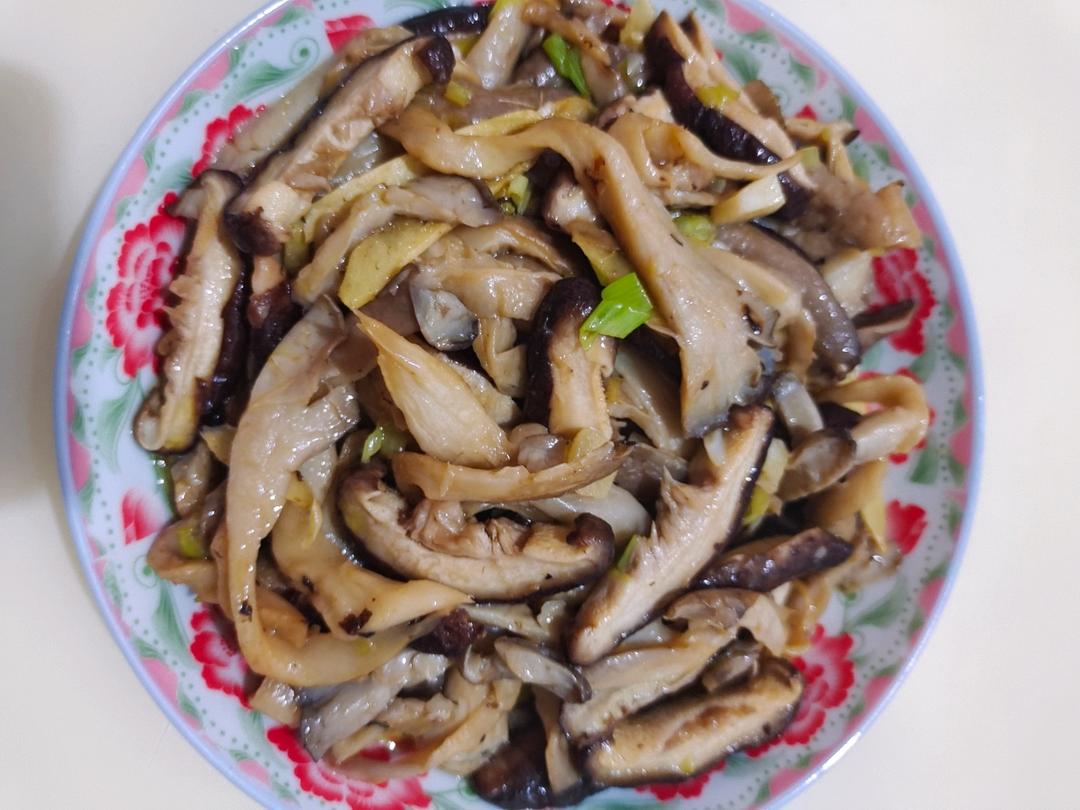 简单炒蘑菇