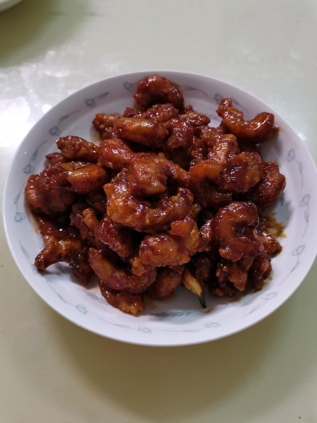 番茄酱闷大虾