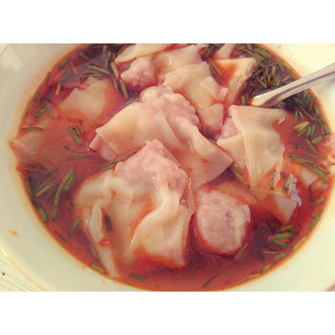 葱肉小馄炖『做法』