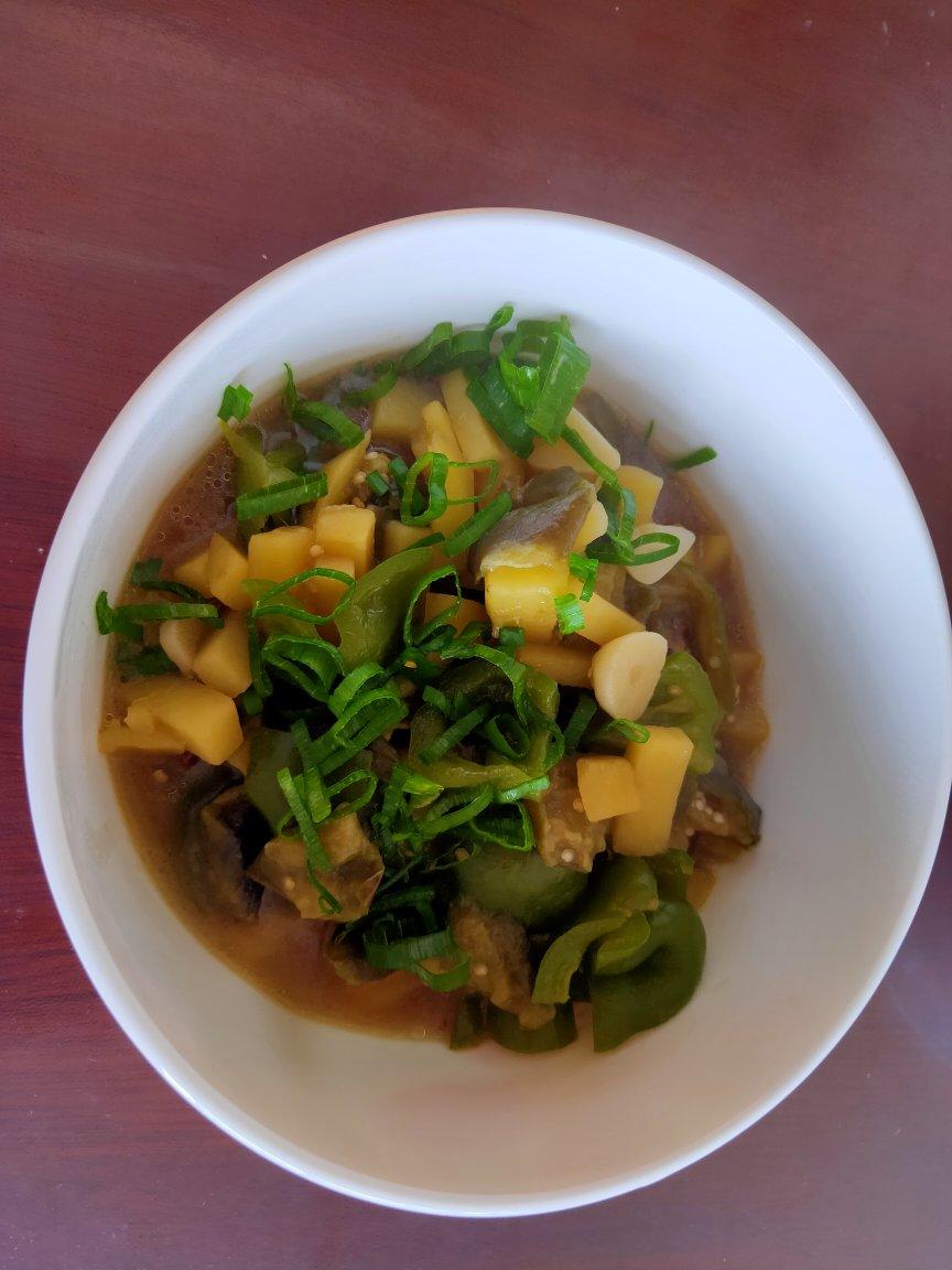 土豆炖茄子
