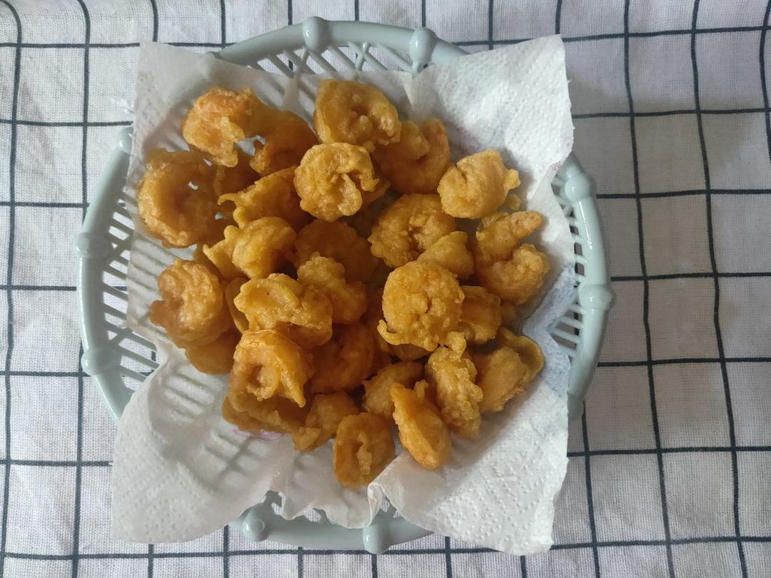 香酥炸虾球～爆米花虾球 超级下酒菜～