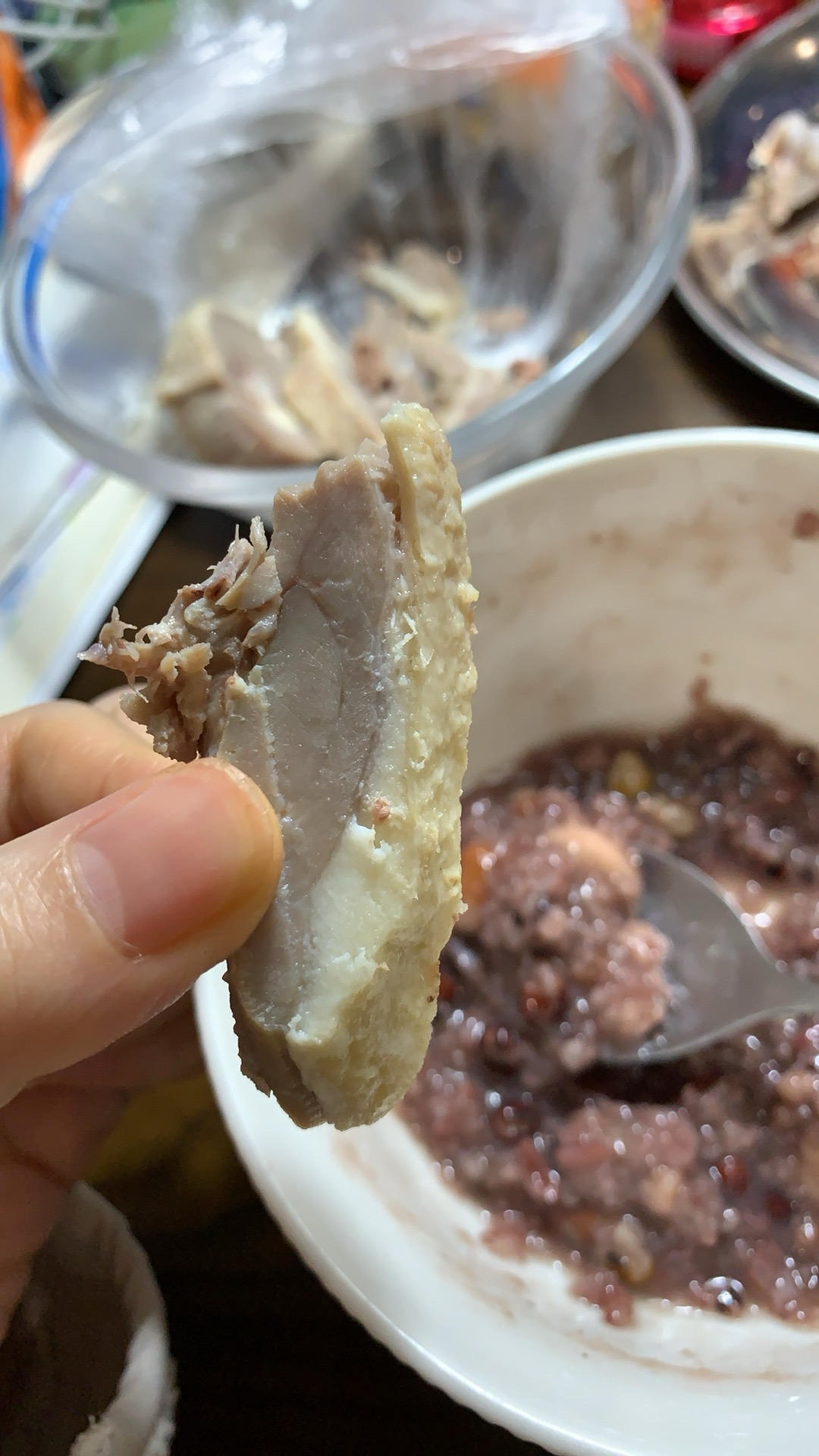 首次成功的盐水鸭腿