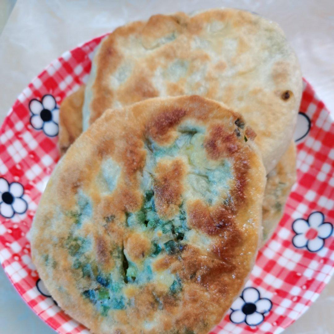 皮薄如纸的韭菜馅饼|免揉面法