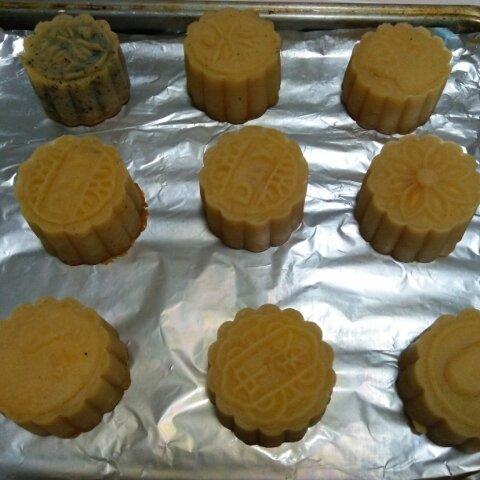 自制桃山皮月饼