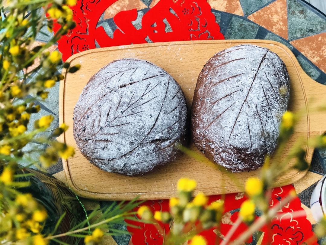 超级好吃简单好做的可可麻薯软欧面包