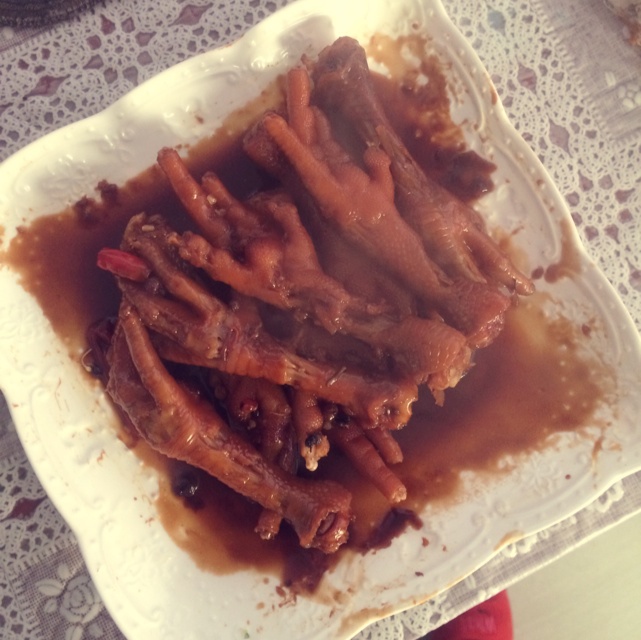 香辣卤鸡爪