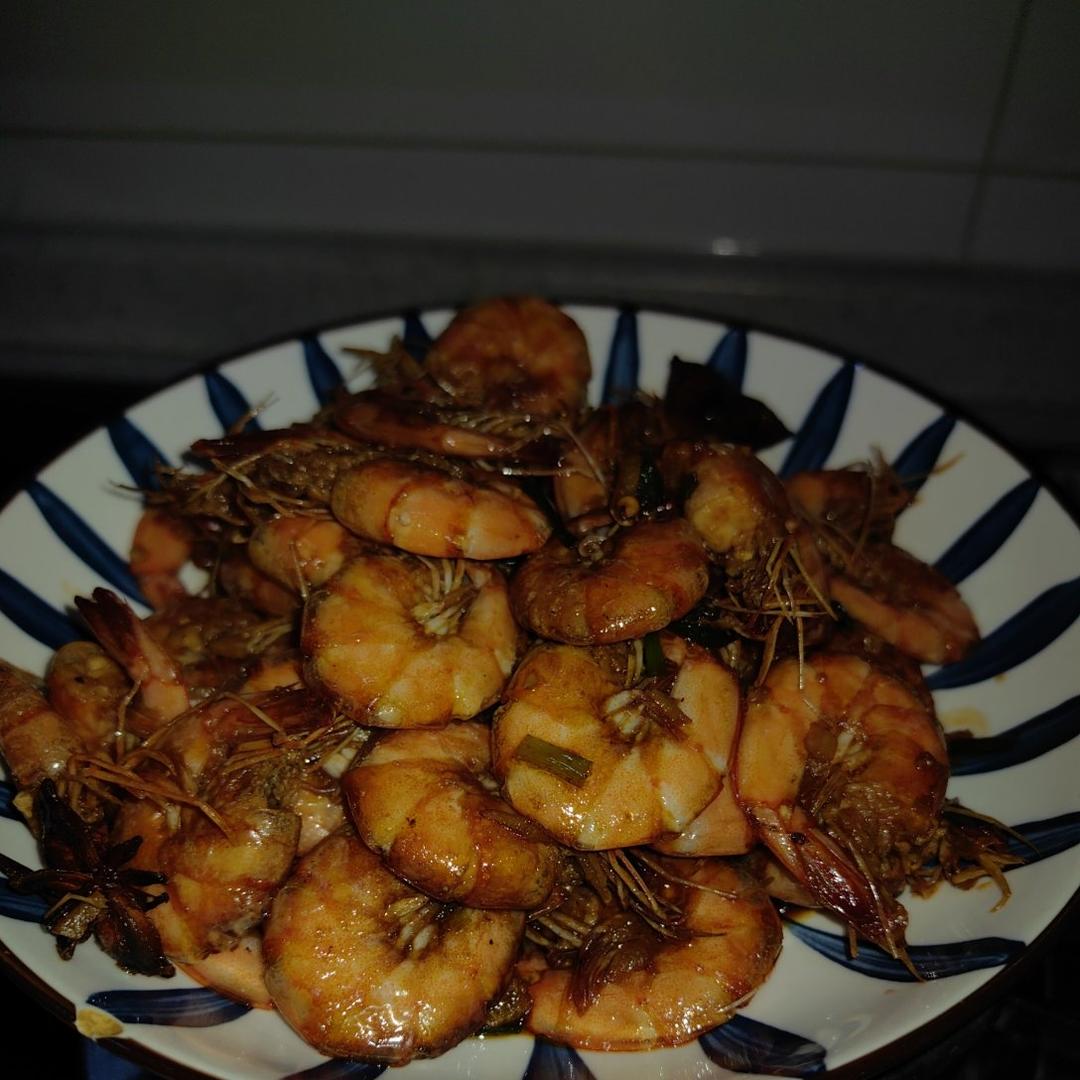红烧虾(差不离版)