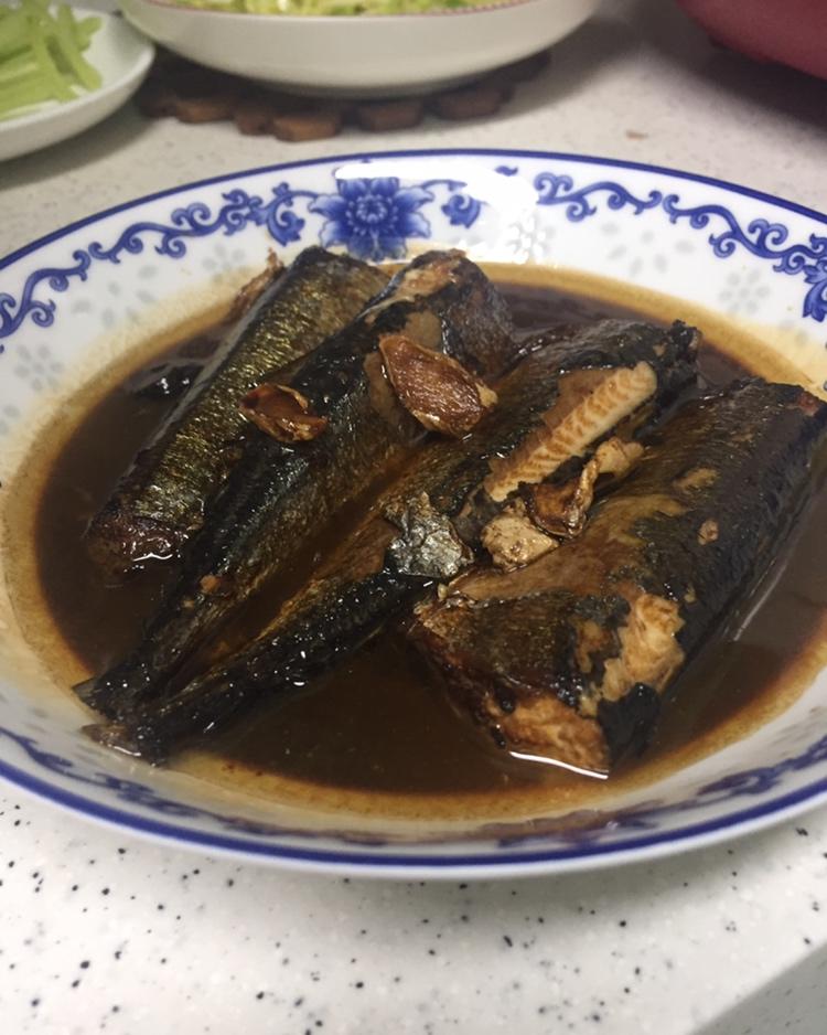 红烧秋刀鱼