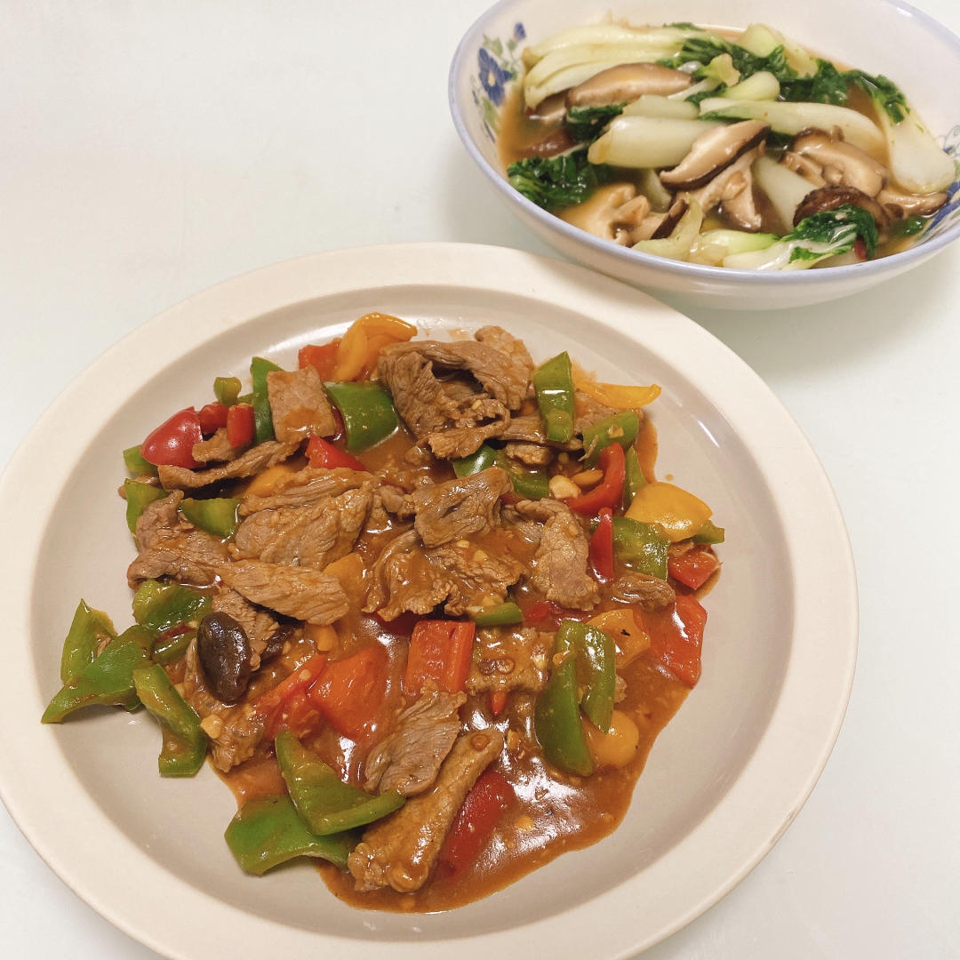 青椒炒牛肉