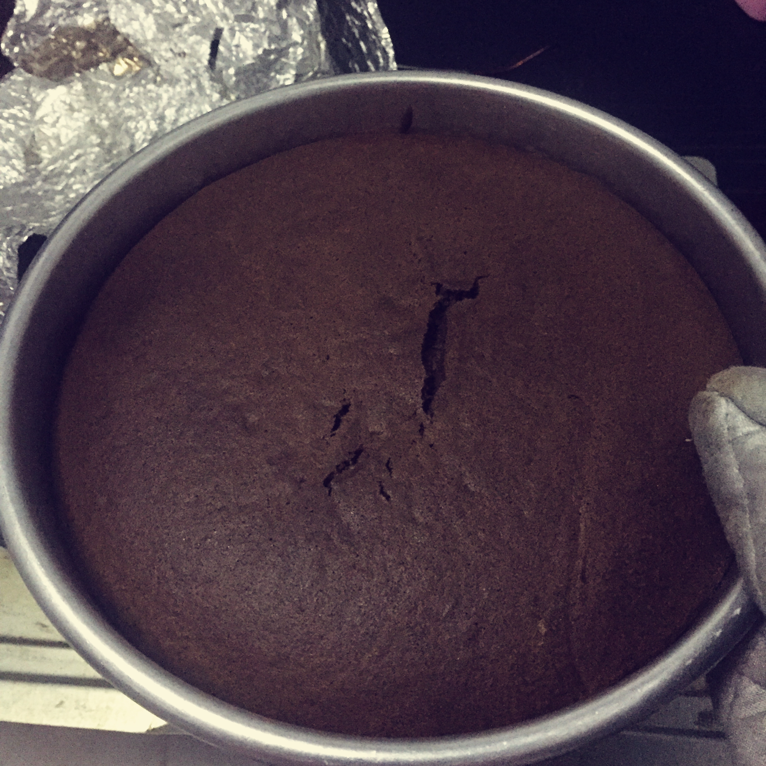 不消泡的巧克力戚风