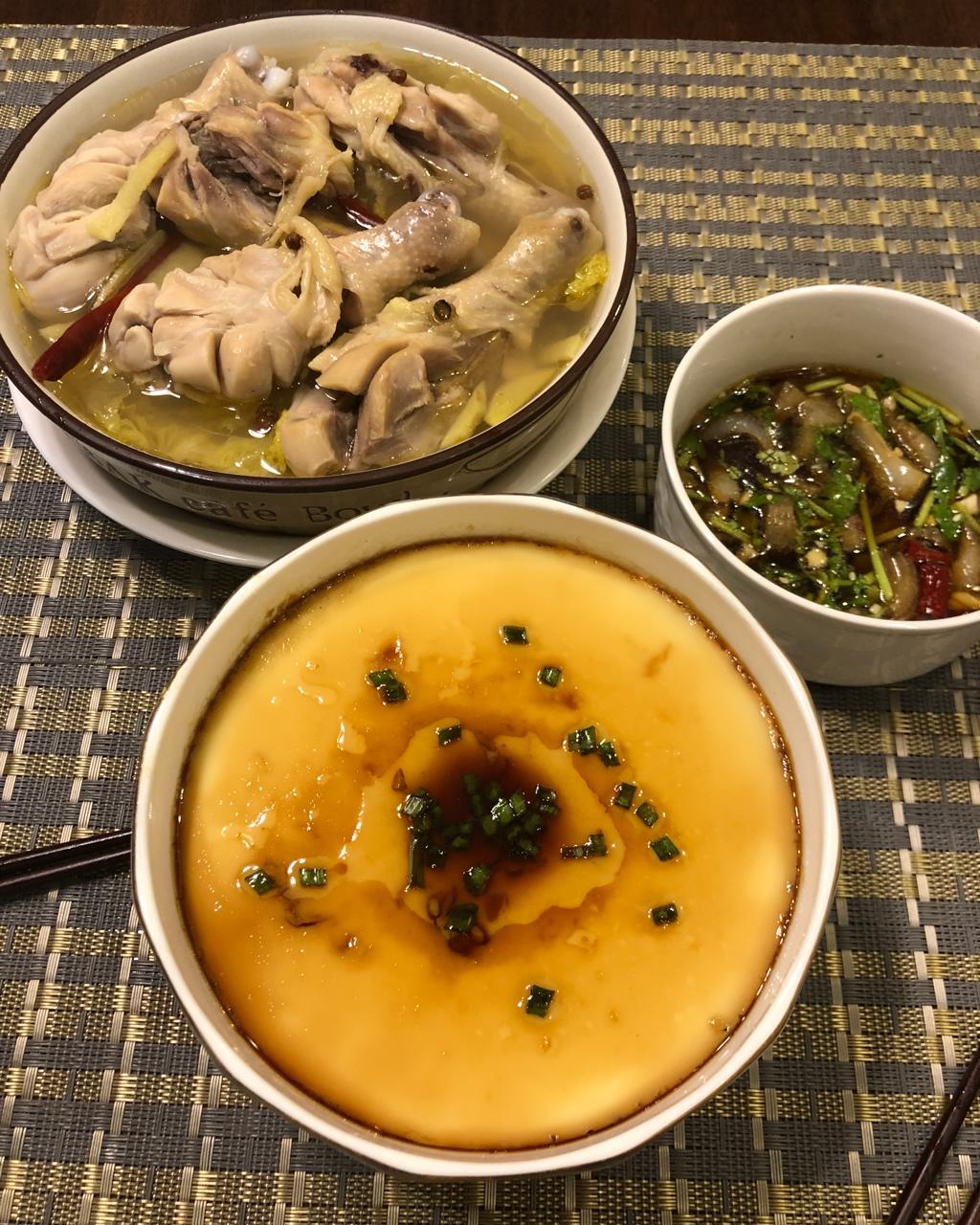清蒸鸡腿