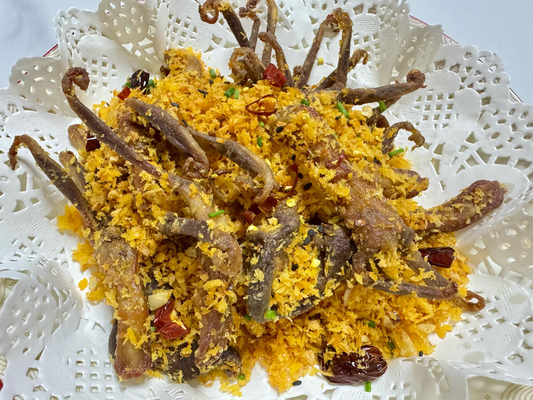 避风塘鸭舌的做法