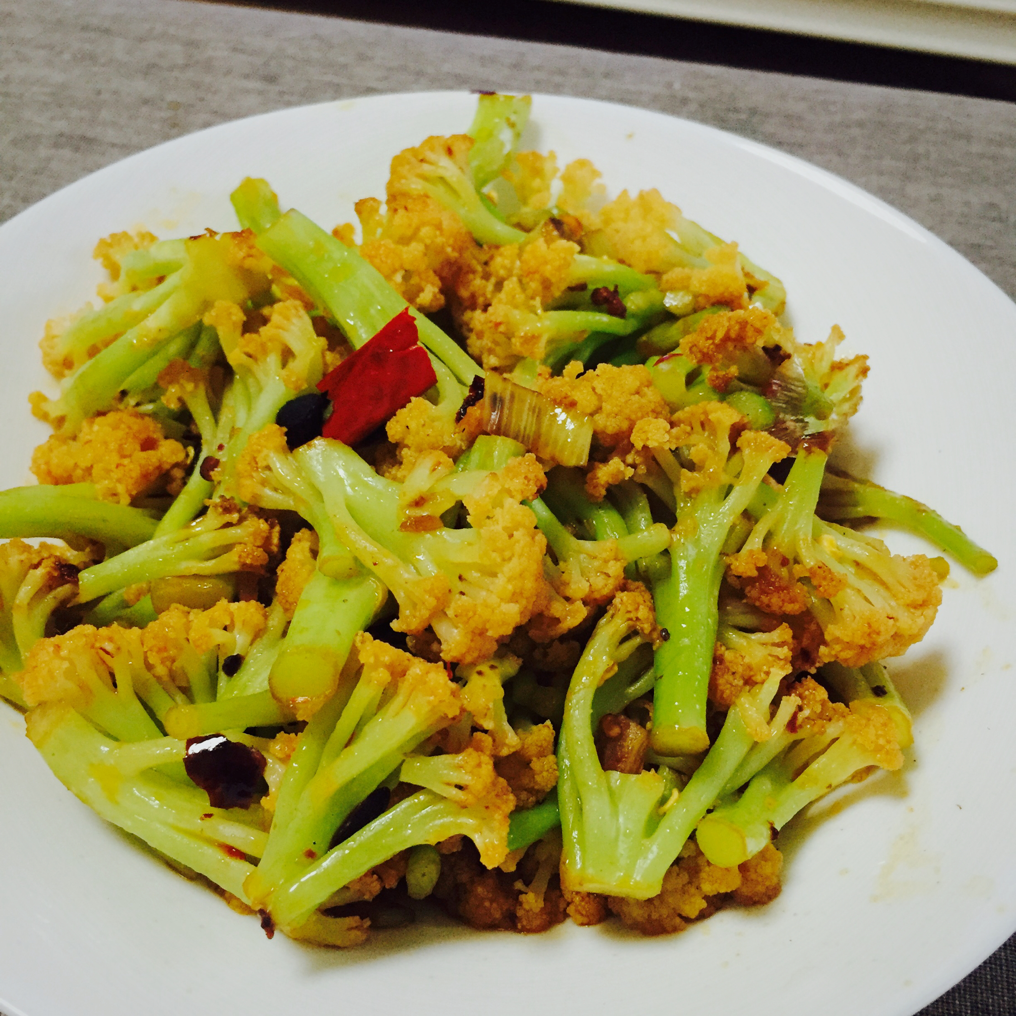 trista928做的小炒有机菜花