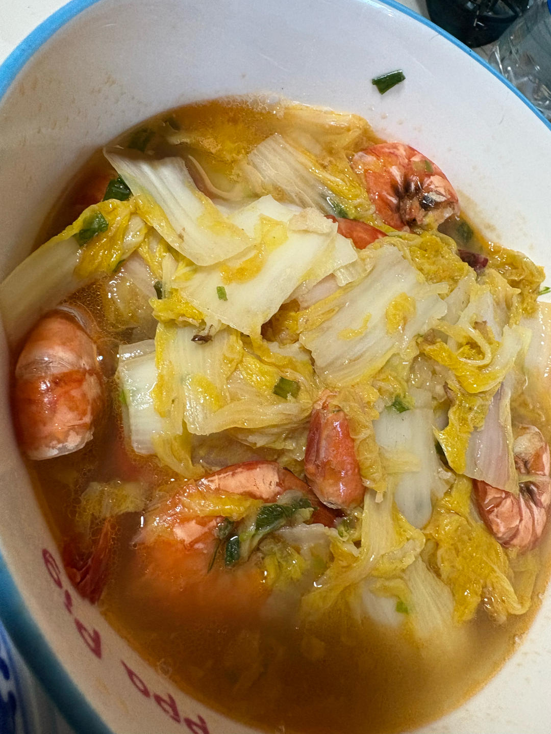 大虾烧白菜（隋卞版）