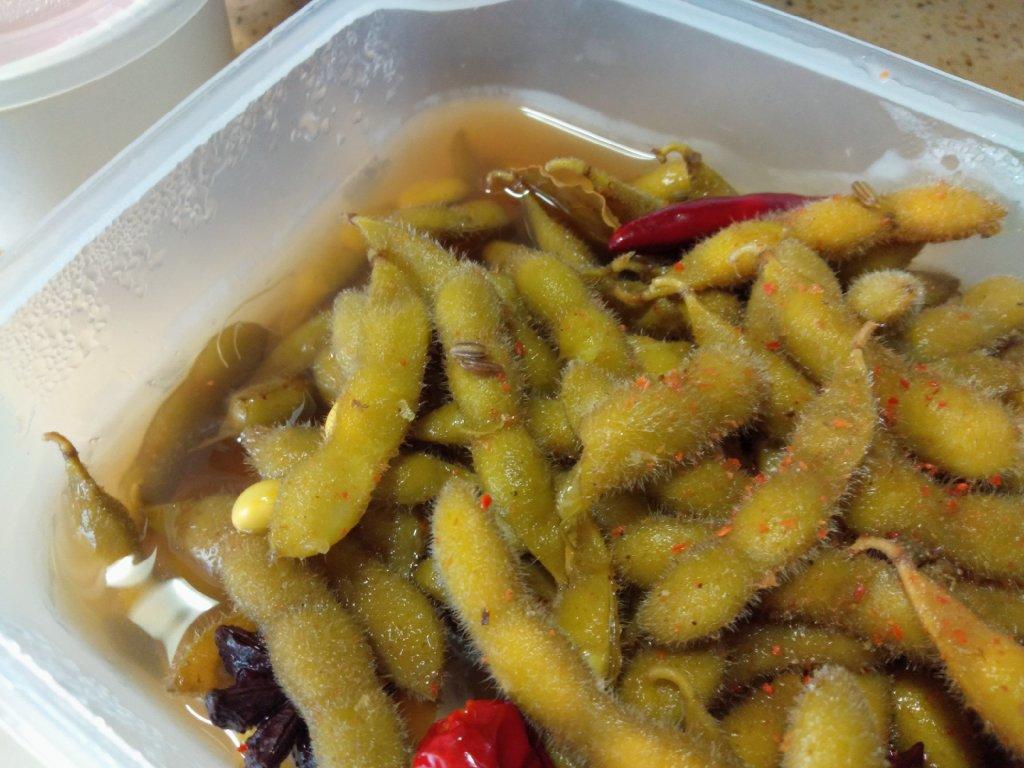 水煮毛豆花生