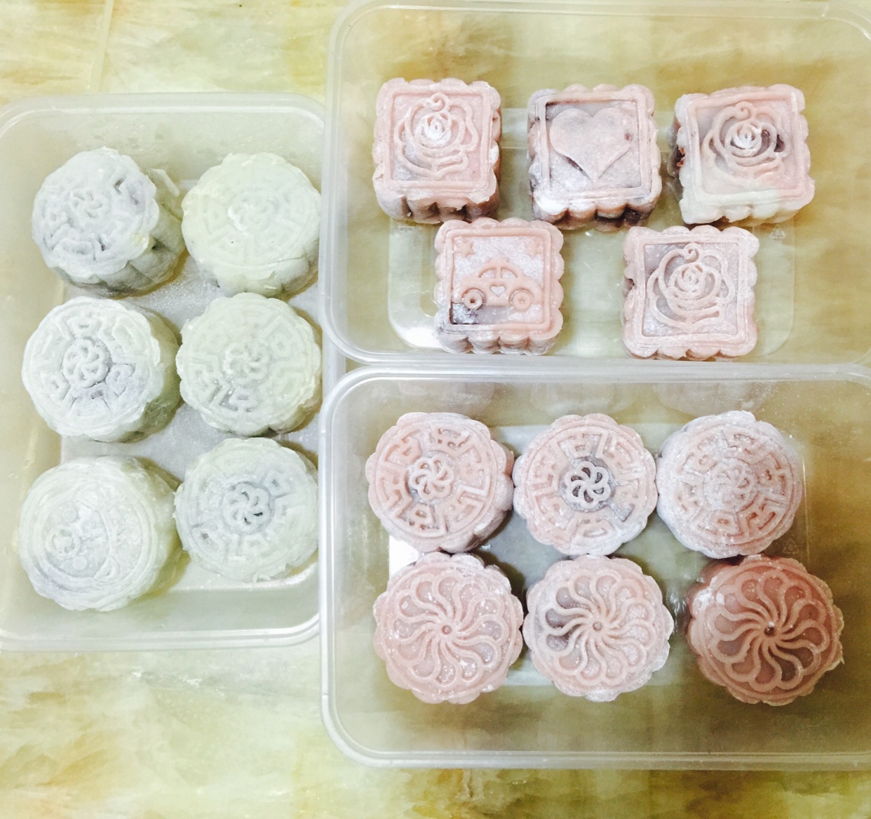 《Tinrry下午茶》冰皮月饼（奶黄馅）