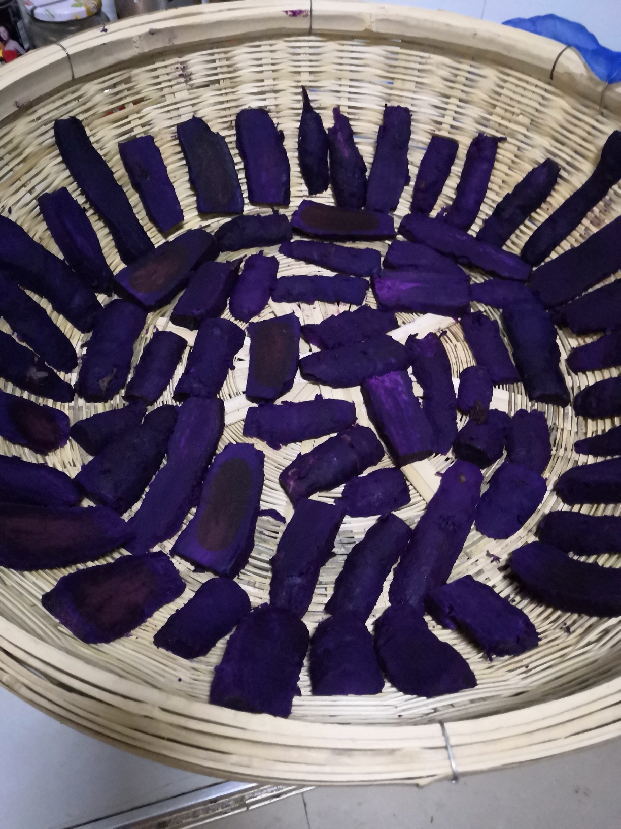 自制紫薯干的做法 步骤3
