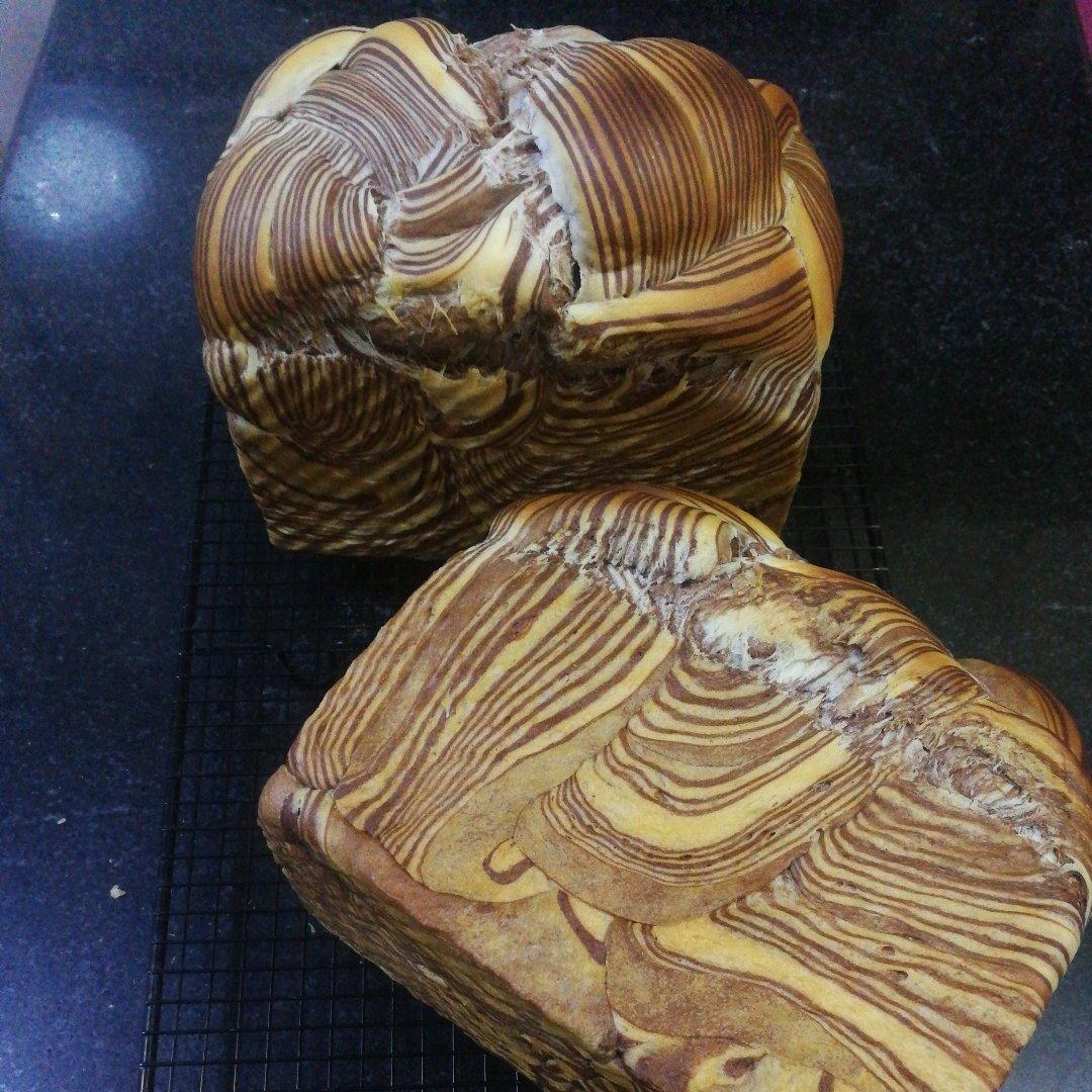 豆沙大理石吐司