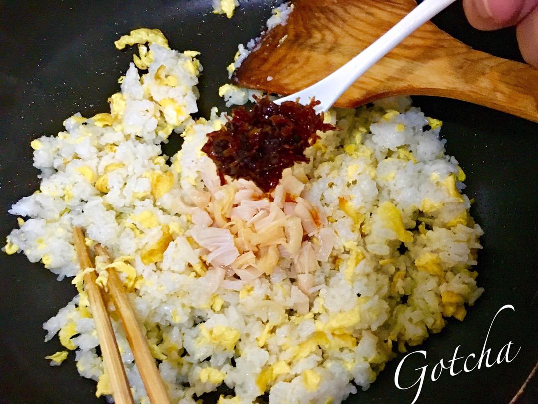 酒渍虾干【配】XO酱瑶柱炒饭