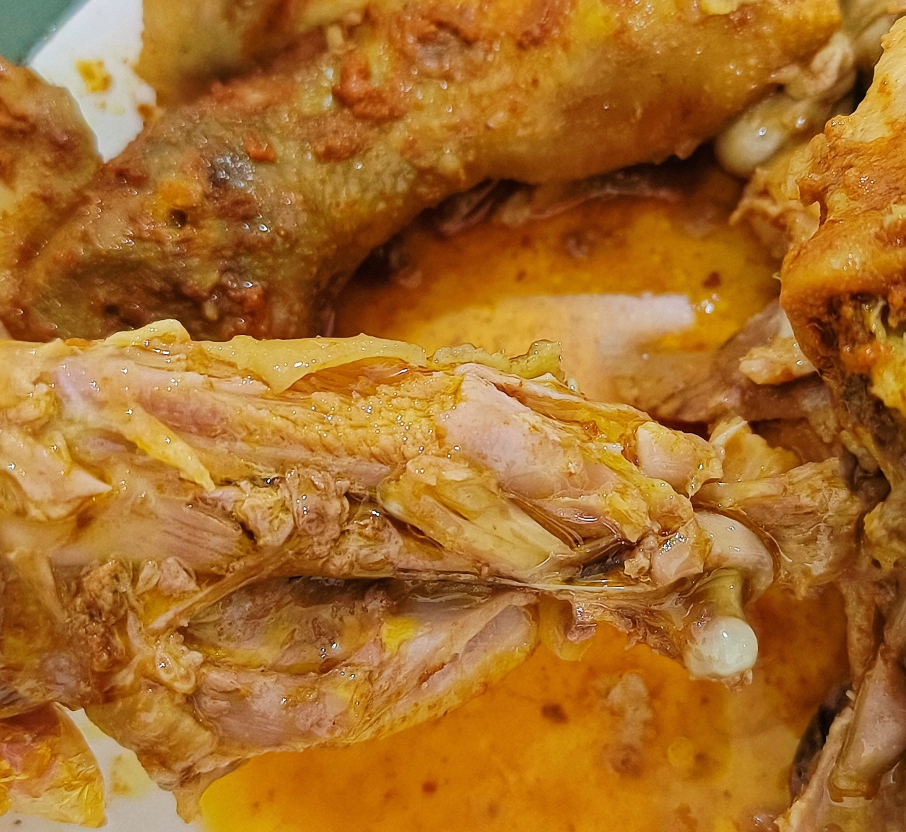 榴莲咖喱盐焗鸡的做法