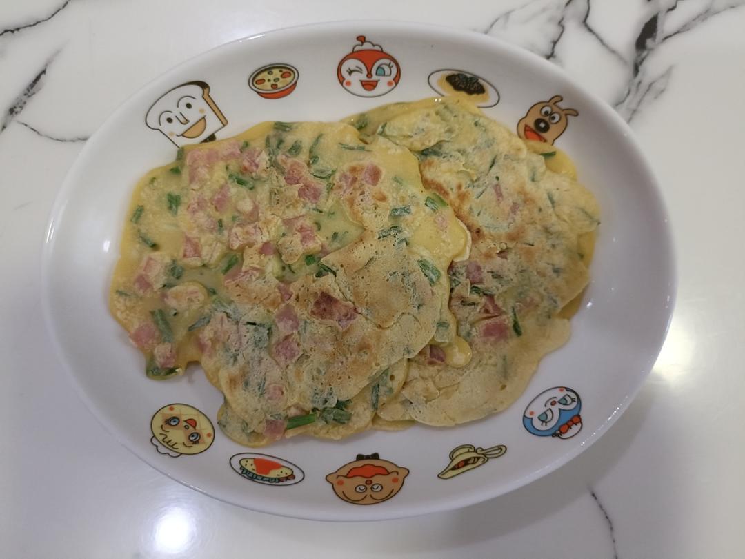 快速早餐鸡蛋葱花饼