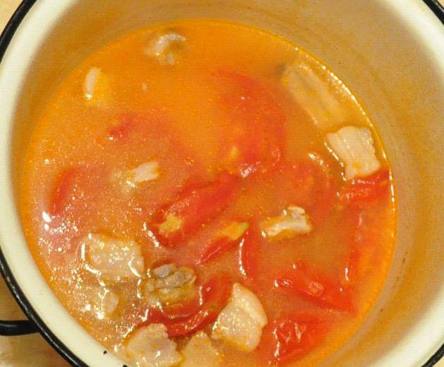 西红柿肉汤的做法
