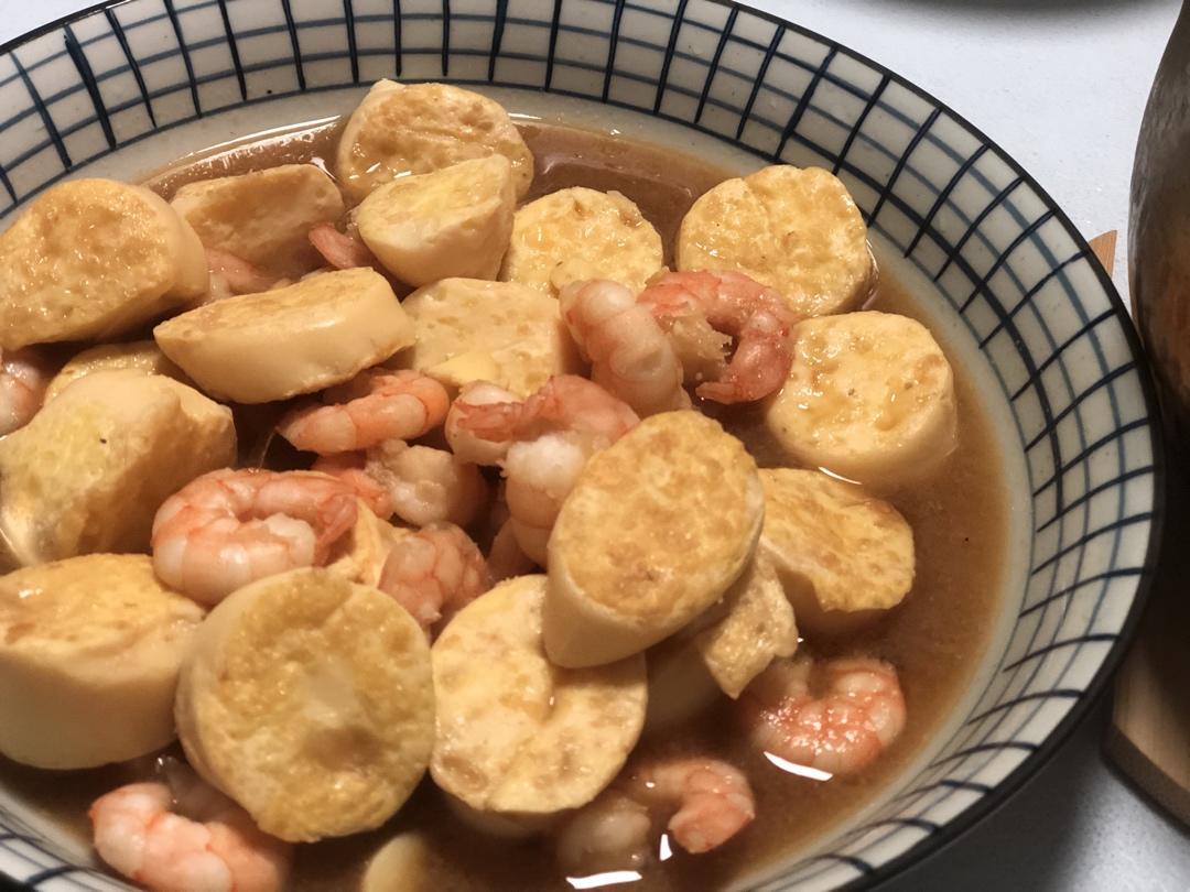 极简茄汁虾仁豆腐煲