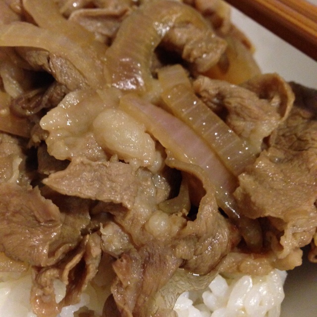 吉野家牛肉饭（牛丼）