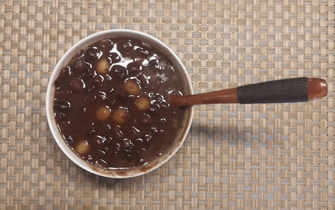 🍡软软糯糯：小圆子红豆汤🥣