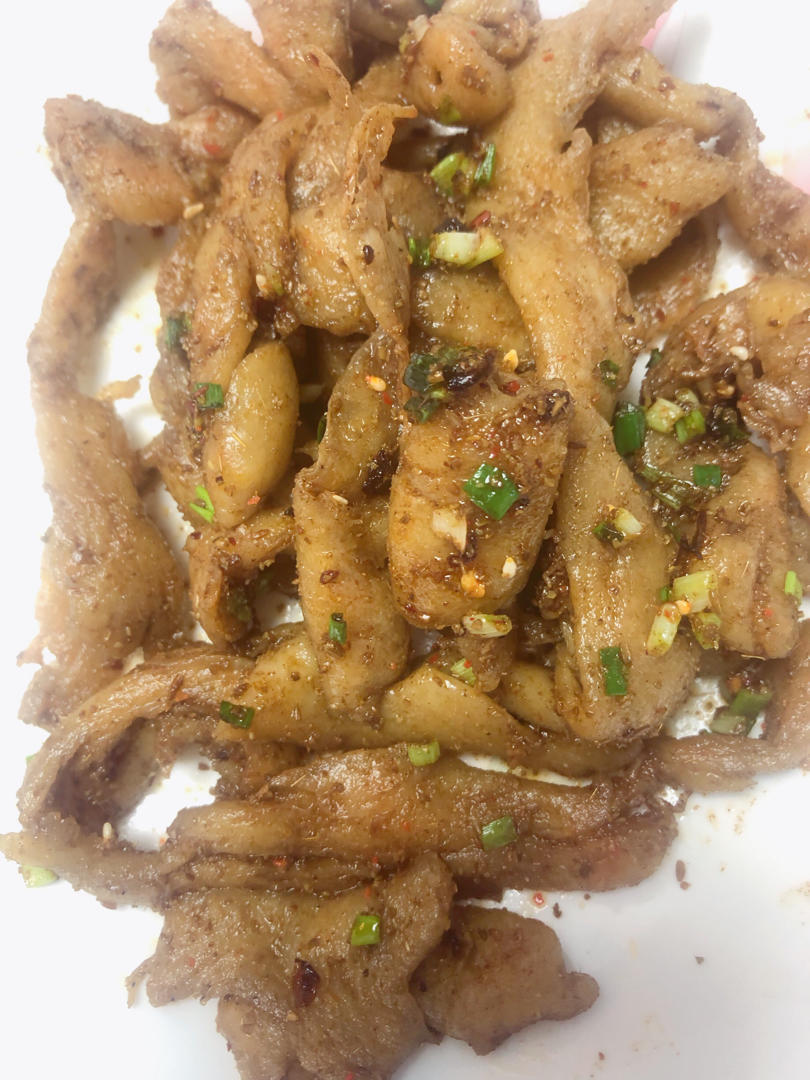 自制夜市面筋（不用洗面）