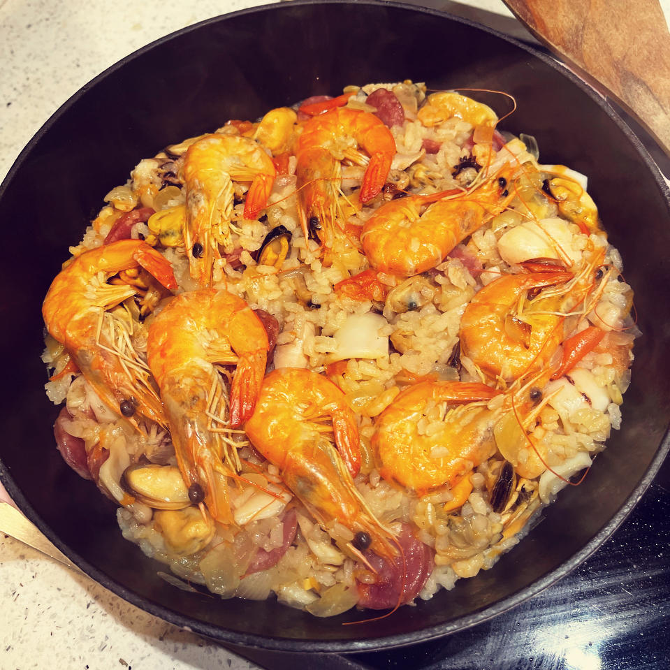 正宗paella 西班牙海鲜饭