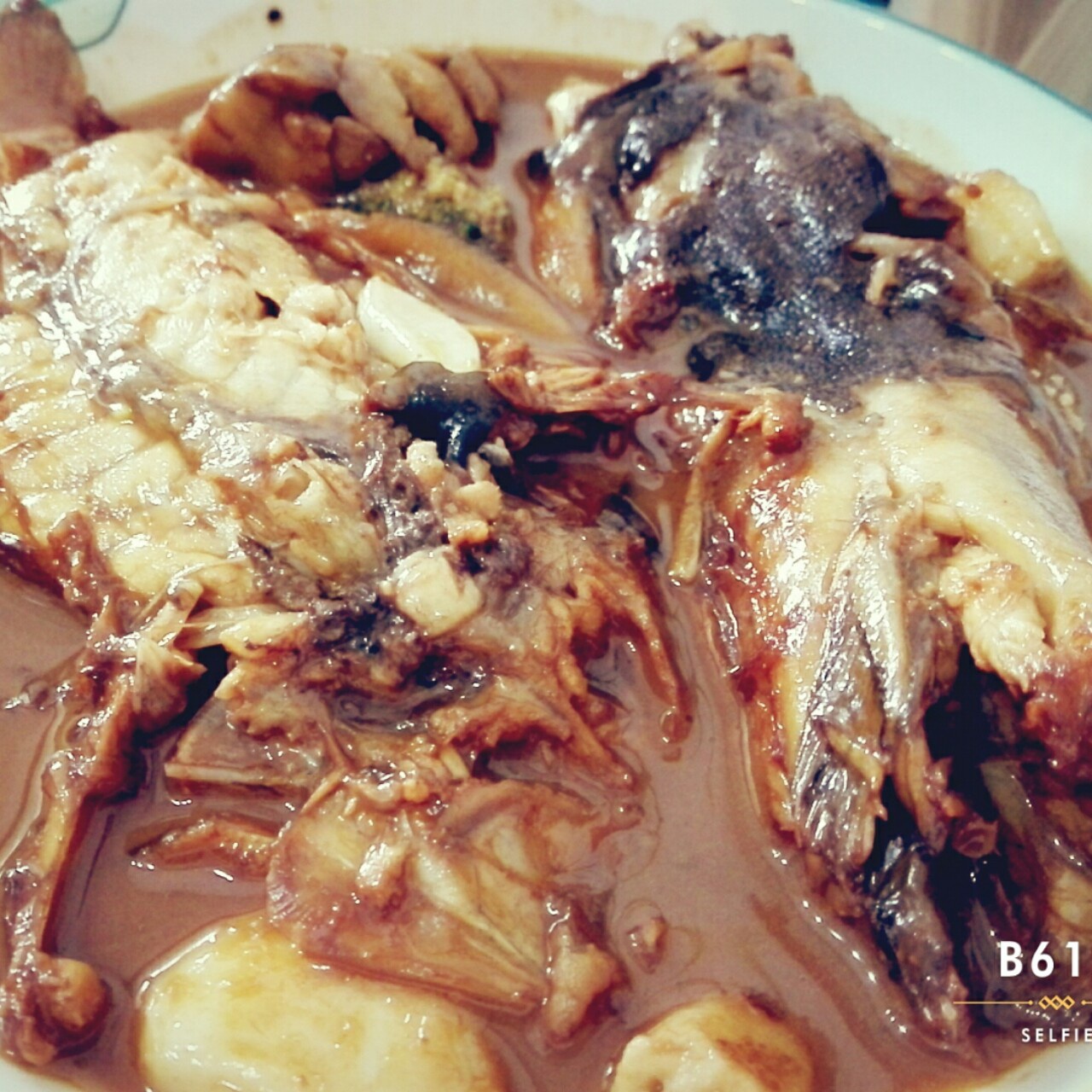 豆瓣酱爆河豚鱼