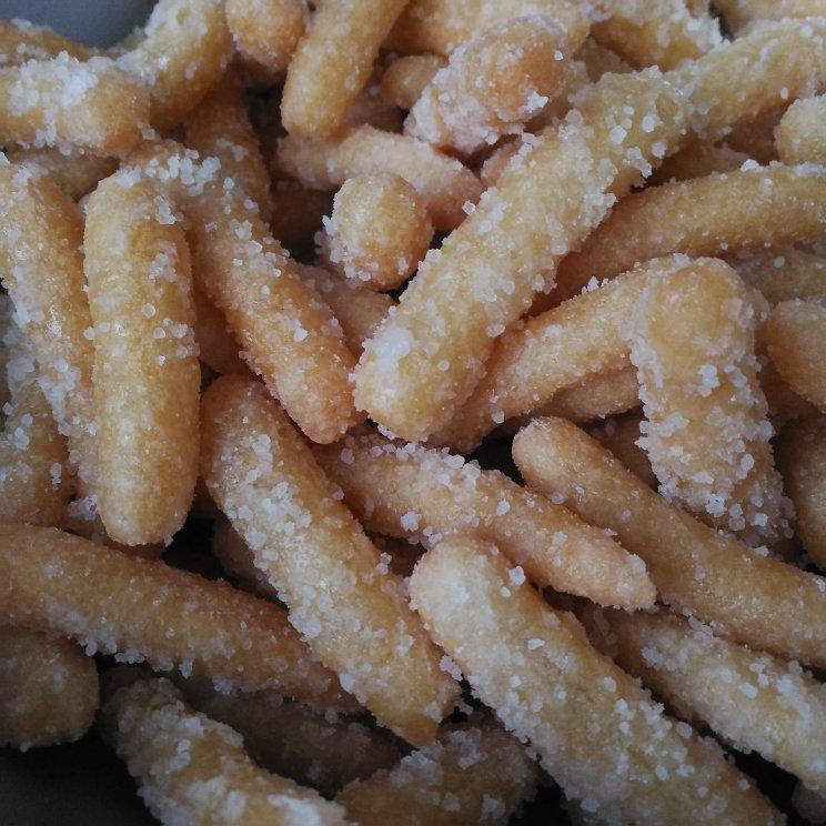 #中式香脆甜点#江米条