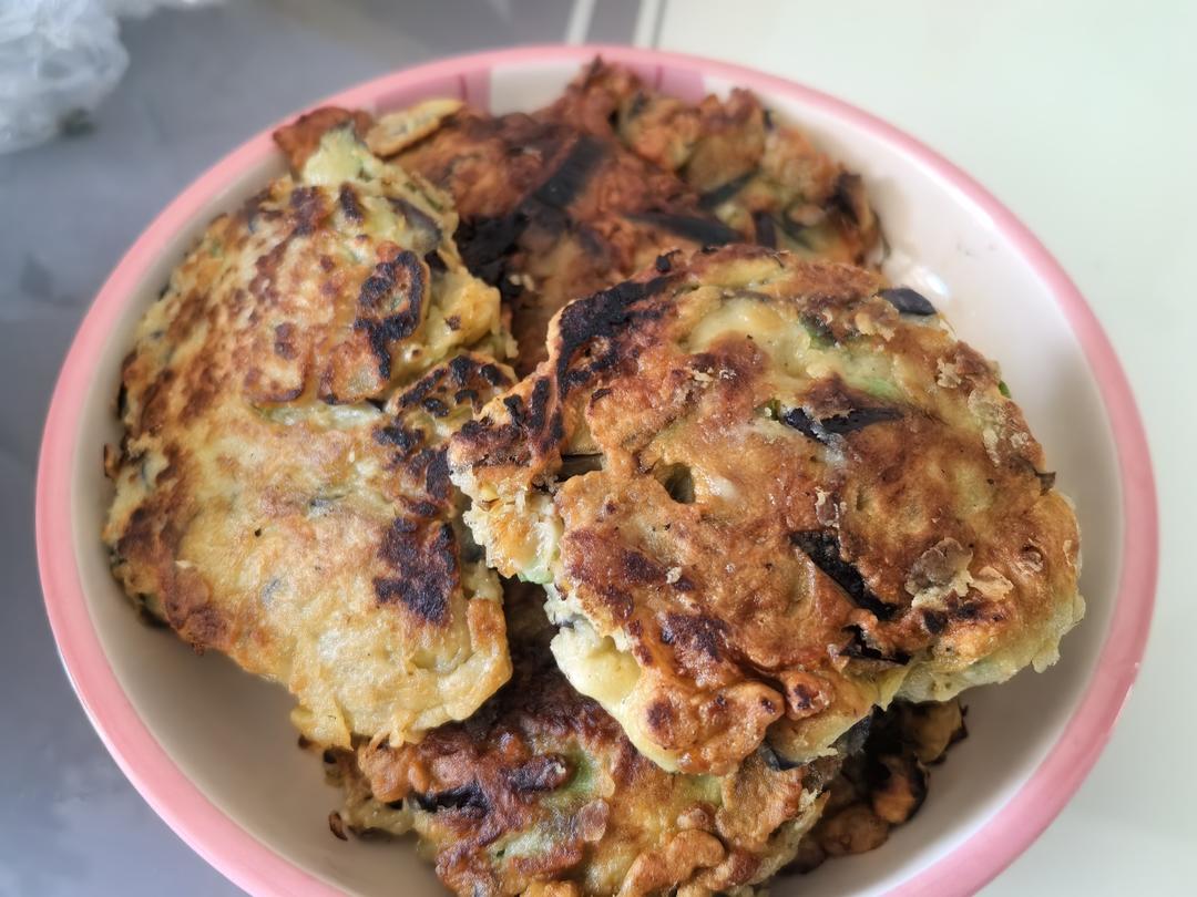减脂餐---茄子鸡蛋饼，被惊艳到了！！