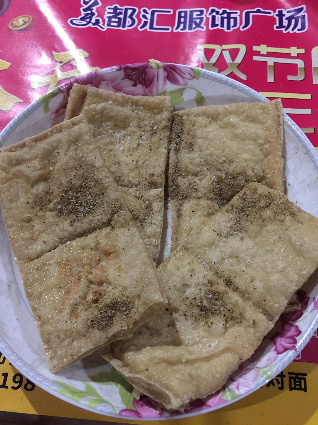 香煎豆腐片的做法