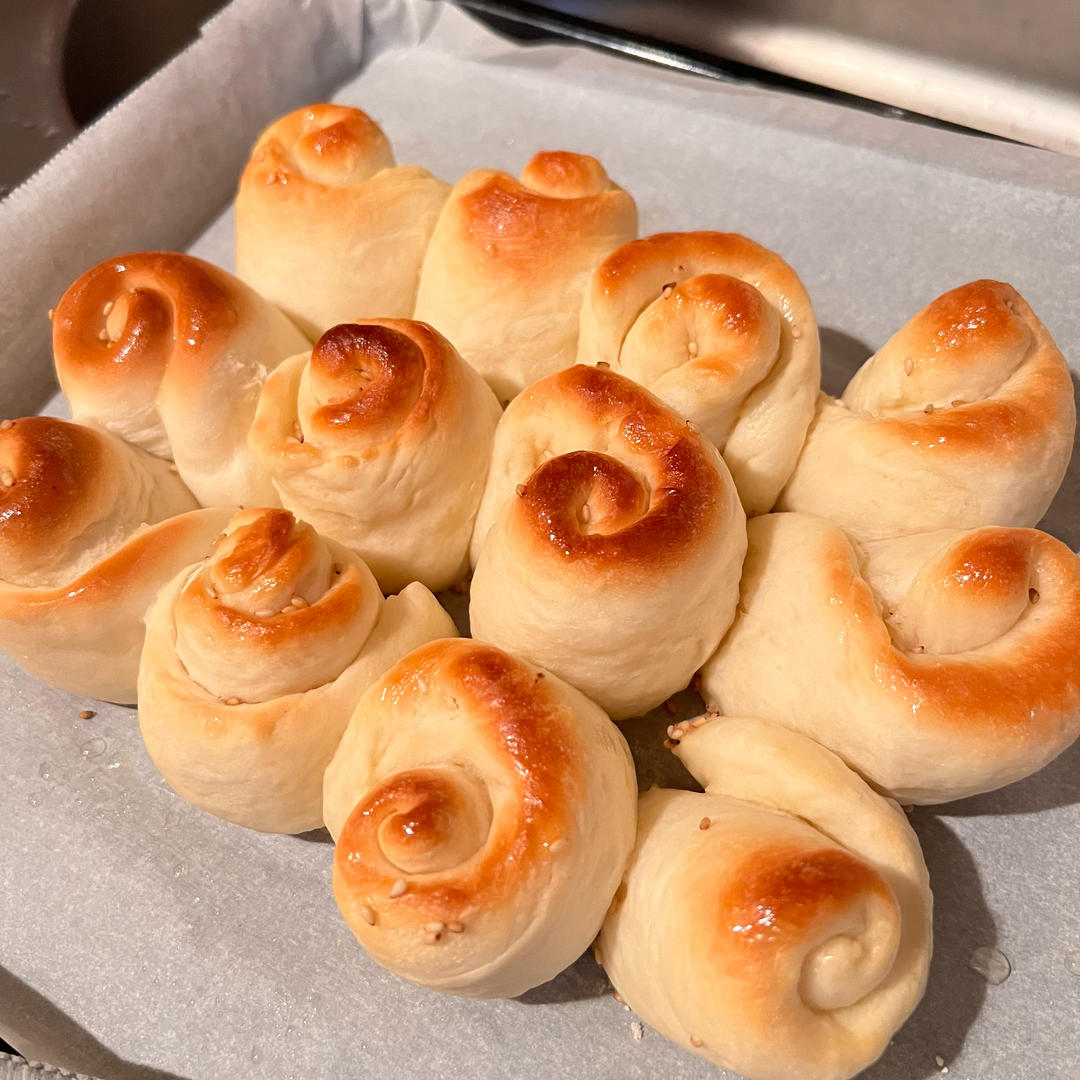 脆底蜂蜜小面包