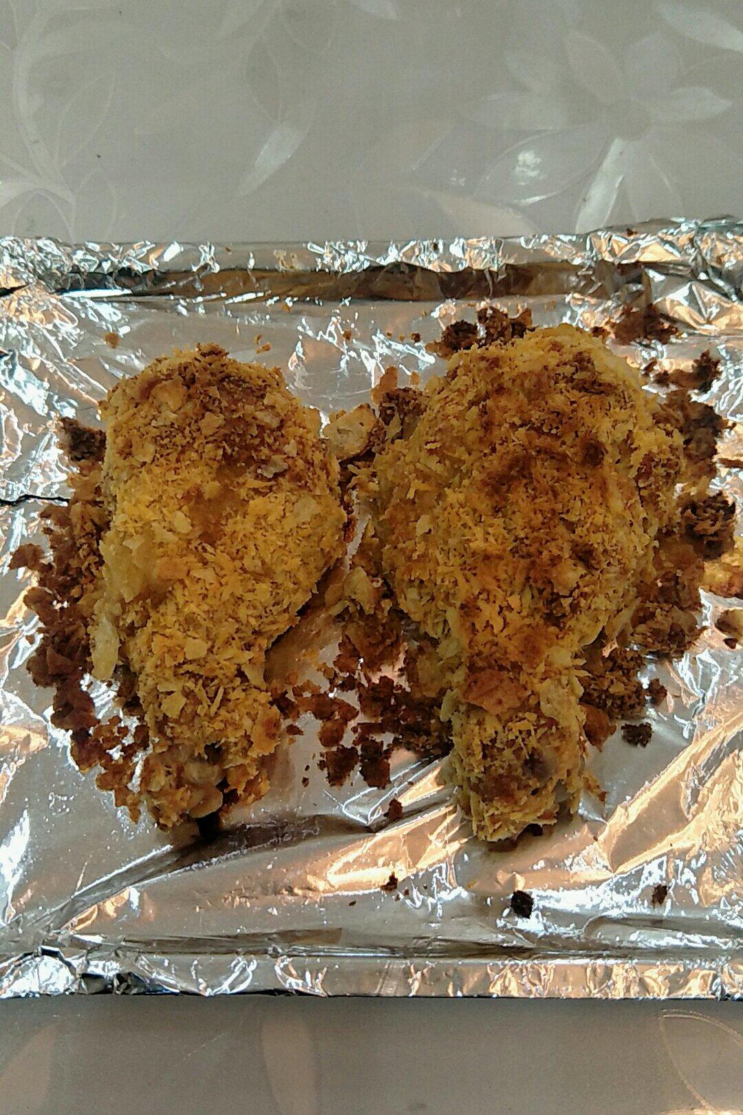 云墨果果做的直击kfc脆皮鸡腿