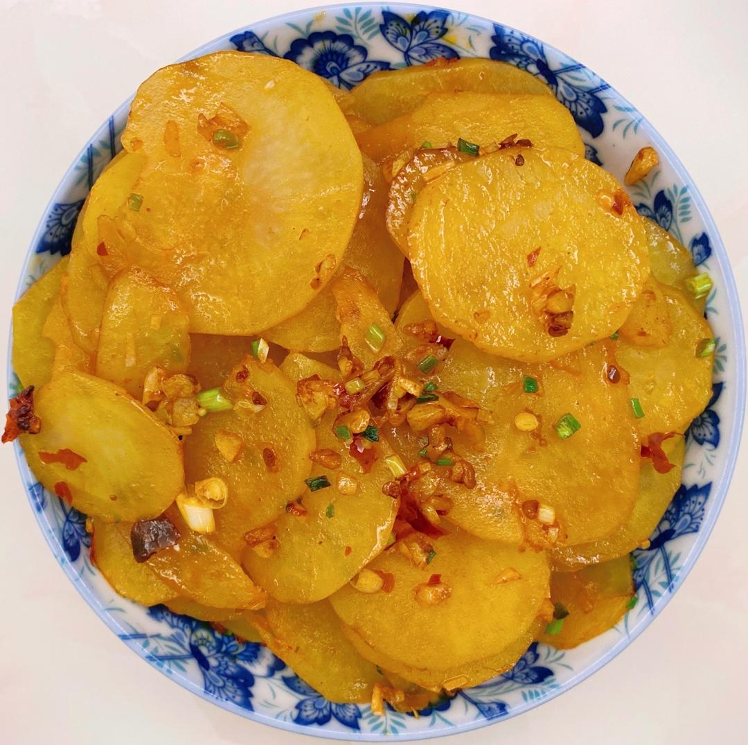 比肉好吃的香煎土豆