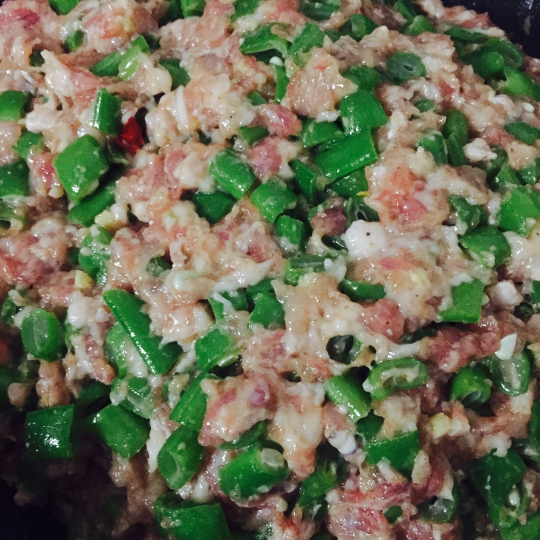 豆角包子