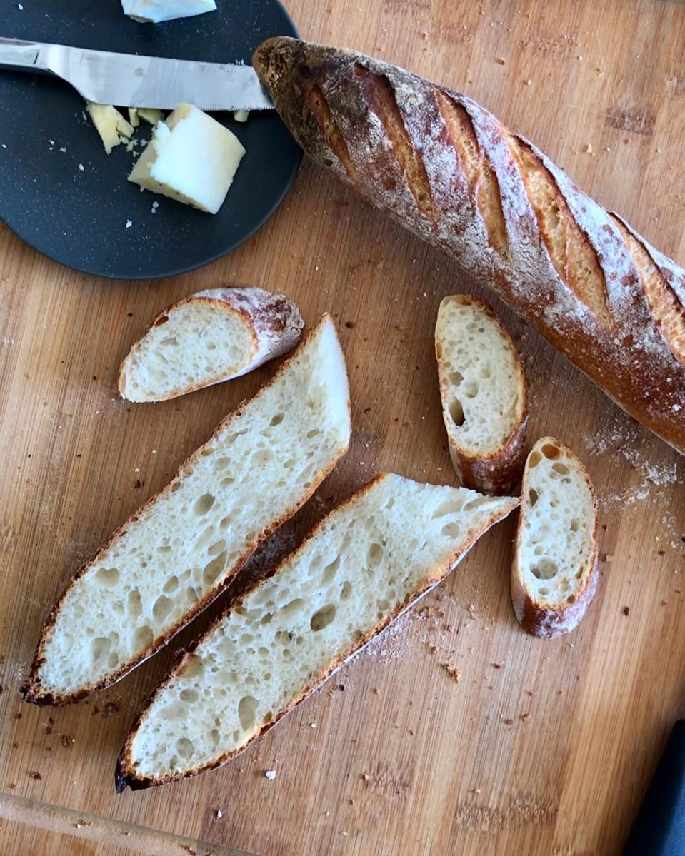 低温隔夜熟成~天然酵种法棍（液态鲁邦种）