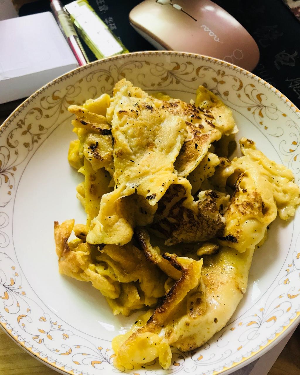 今天是冬天里的晴天做的灰面粑粑