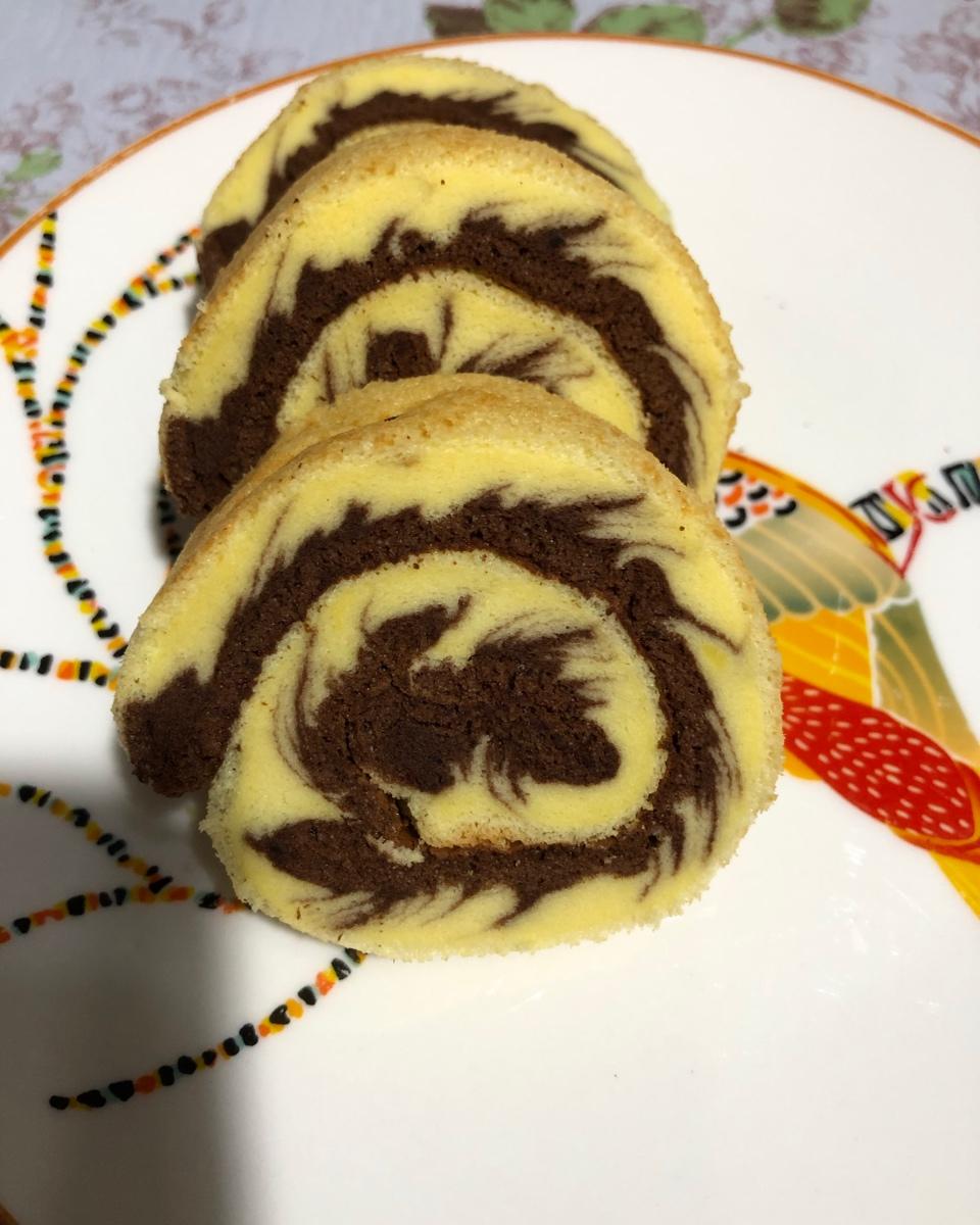 可可旋风蛋糕卷（视频）