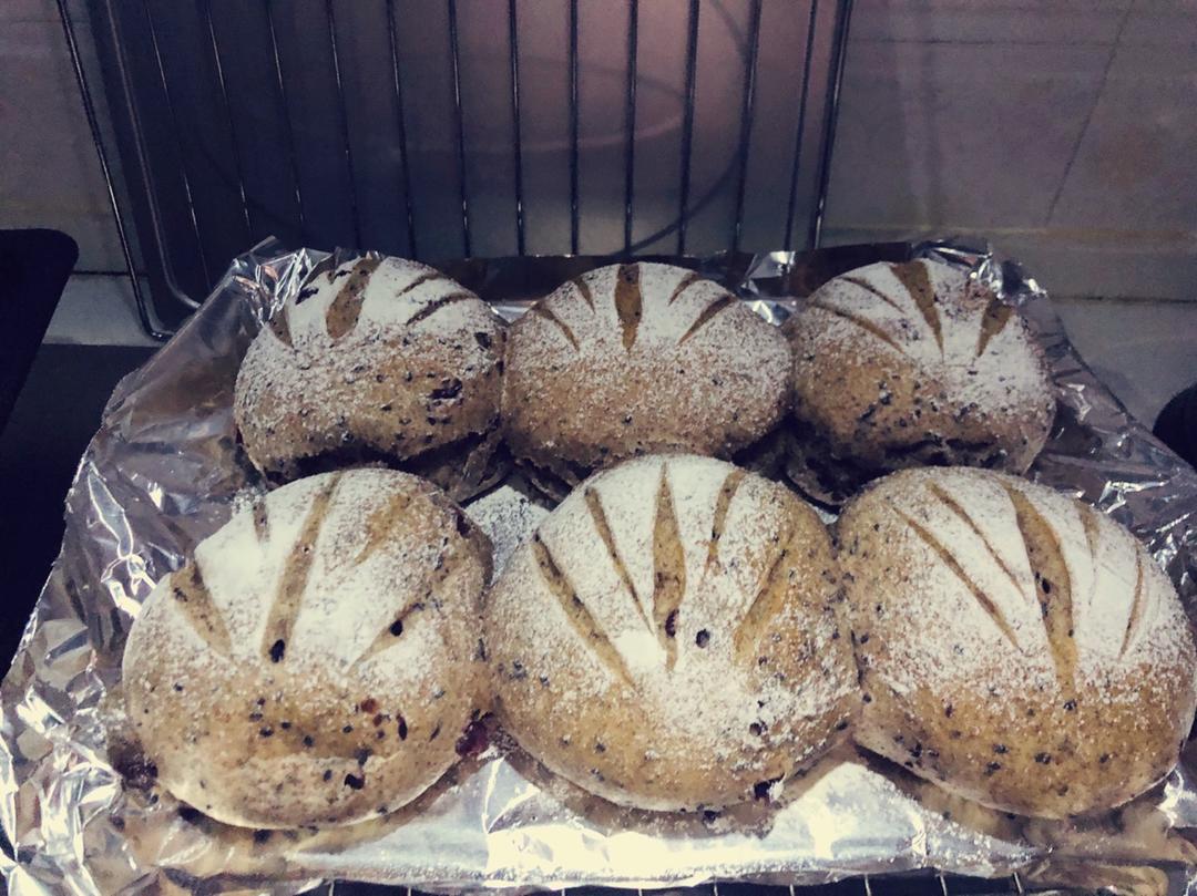 全麦欧包（无油无糖，原麦香）